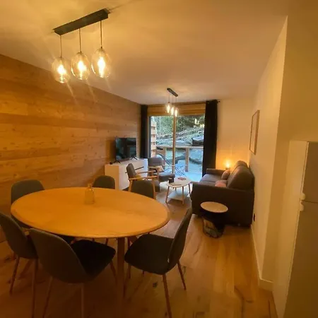 Lejlighed T2 De Standing Neuf 6-8 Personnes Avec Balcon Et Jardinet Au Pied Des Pistes A Combloux